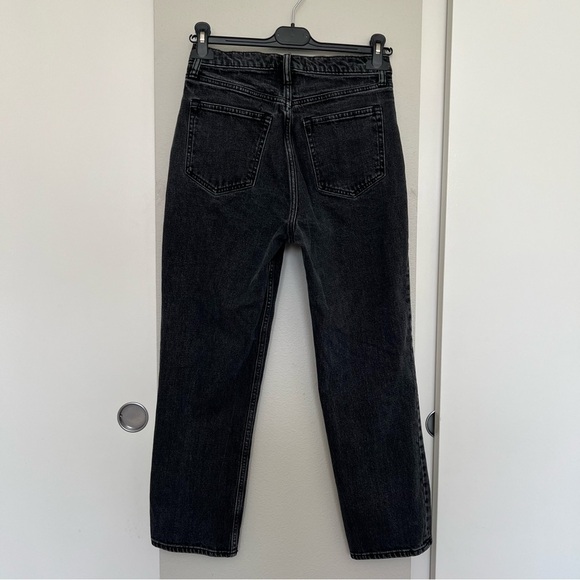 Abercrombie & Fitch Curve Love Ultra High Rise Ankle Straight Jeans - Size 27/4 - Picture 5 of 10